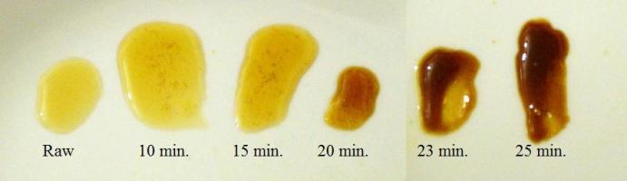 Honey samples from Bochet